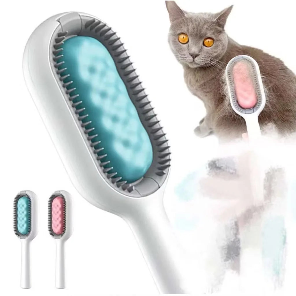 Escova Profissional para Gatos — Pelo Brilhante, Sem Nós