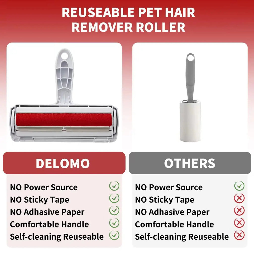 Removedor de Pelos Reutilizável — Casa Limpa Sem Fita, Sem Bateria